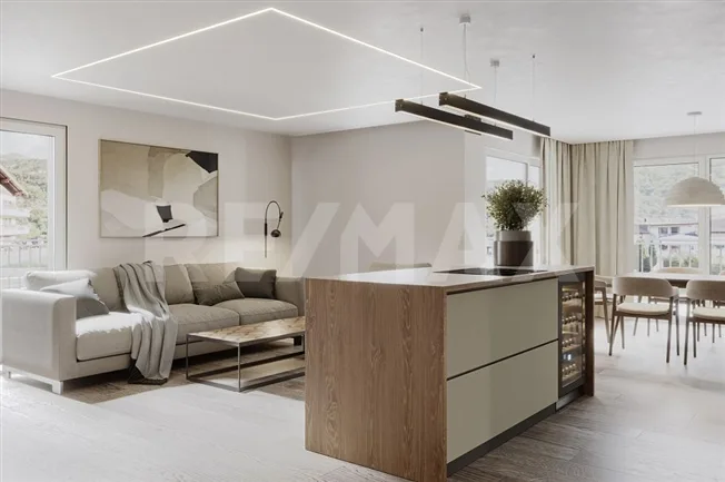 5.5 Zimmer Attikawohnung in Gamsen – Foto 3 von 6
