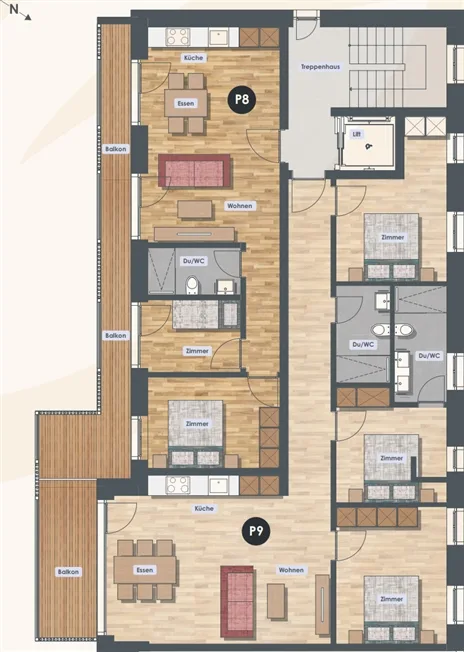 4.5 Zimmer Wohnung in Saas-Grund – Foto 6 von 6