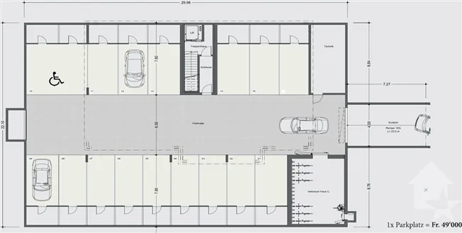 5.5 Zimmer Wohnung in Stalden VS – Foto 9 von 13