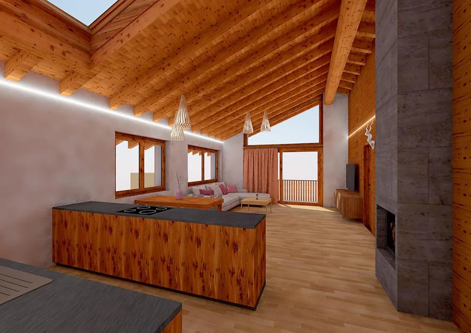 5.5 Zimmer Dachwohnung in Grächen – photo 3 of 6