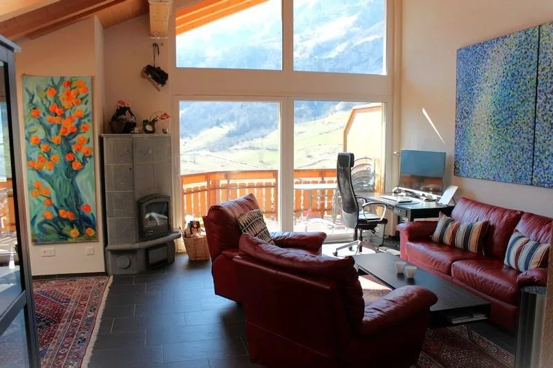 3.5 Zimmer Attikawohnung in Leukerbad – Foto 14 von 22