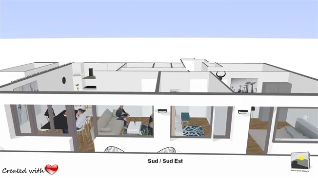 4.5 Zimmer Wohnung in Sierre – Foto 16 von 20
