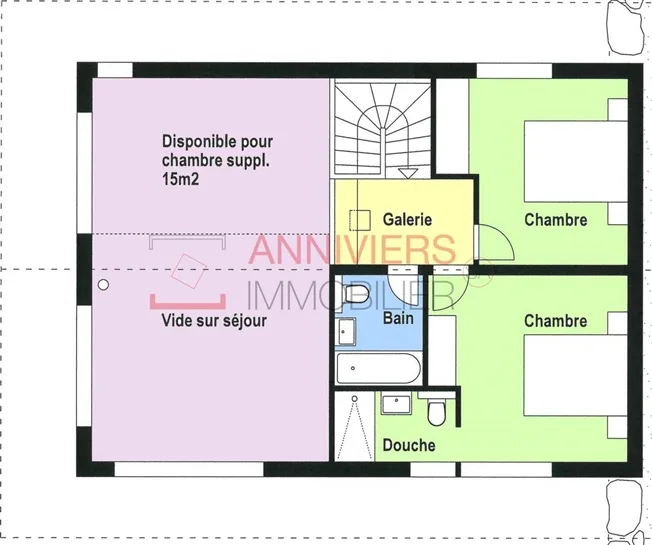 7 Zimmer Chalet in Vissoie – Foto 4 von 6