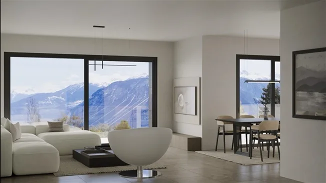 3.5 Zimmer Wohnung in Crans-Montana – foto 7 di 15