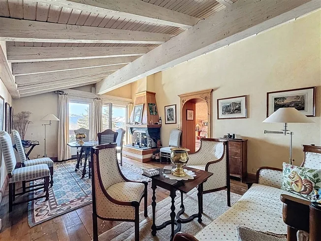 Wohnung mit 6.5 Zimmern im Dachgeschoss mit Blick auf den Golf und superber Aussicht + Studio – Foto 17 von 25