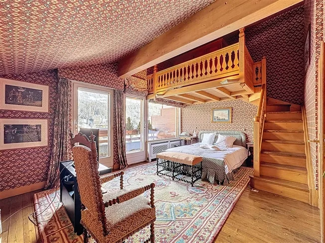 Wohnung mit 6.5 Zimmern im Dachgeschoss mit Blick auf den Golf und superber Aussicht + Studio – Foto 20 von 25