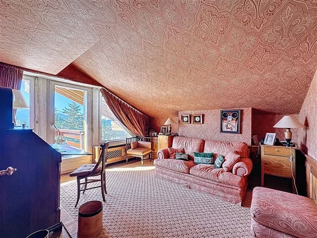 Wohnung mit 6.5 Zimmern im Dachgeschoss mit Blick auf den Golf und superber Aussicht + Studio – Foto 21 von 25