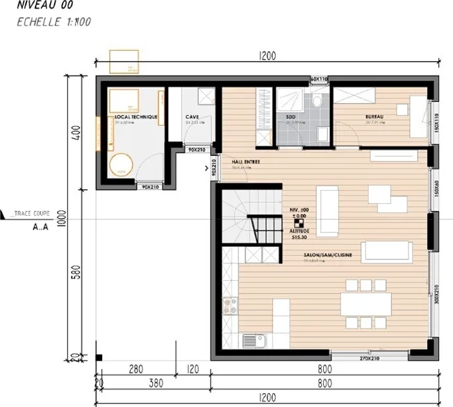 5.5 Zimmer Einfamilienhaus in Chalais – Foto 6 von 10