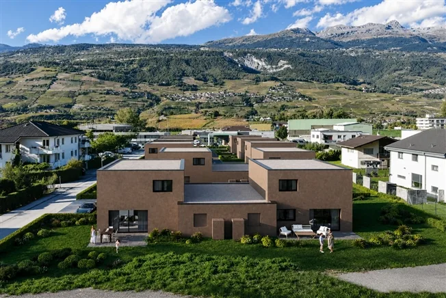 Villa 5.5 pces contemporaine neuve à Chalais – photo 4 sur 11