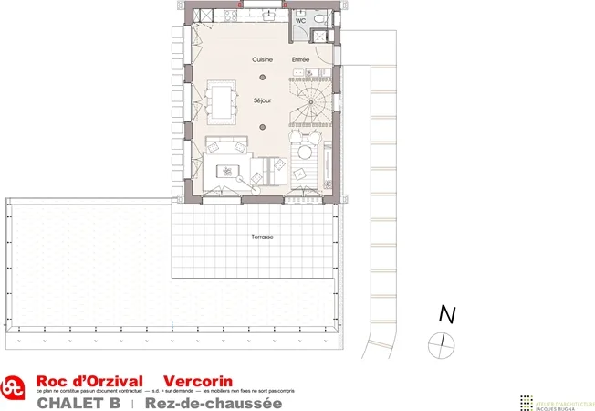 4.5 Zimmer Bauernhaus in Vercorin – Foto 6 von 12