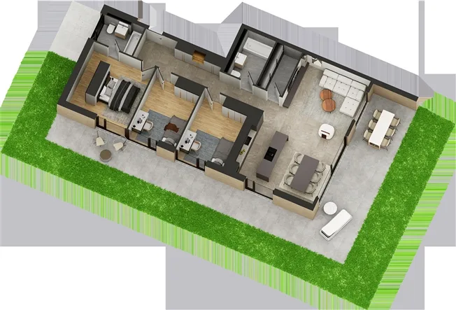 4.5 Zimmer Wohnung in Chermignon – Foto 5 von 8