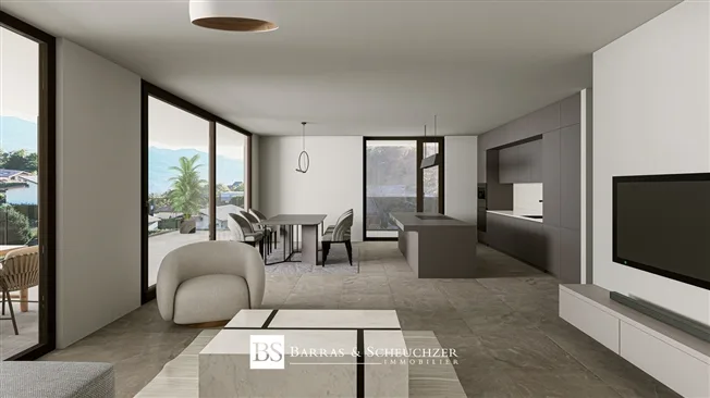 5.5 Zimmer Wohnung in Chermignon – Foto 2 von 8