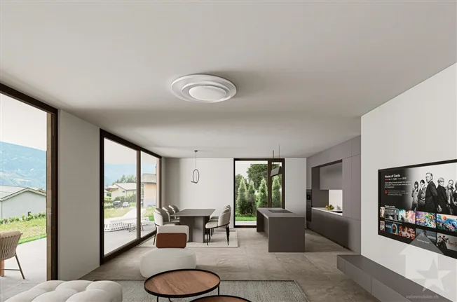 4.5 Zimmer Wohnung in Chermignon – foto 6 di 6