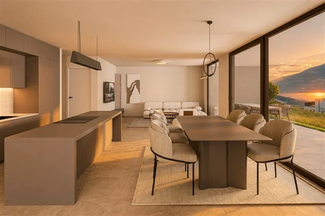 4.5 Zimmer Wohnung in Chermignon – Foto 2 von 15