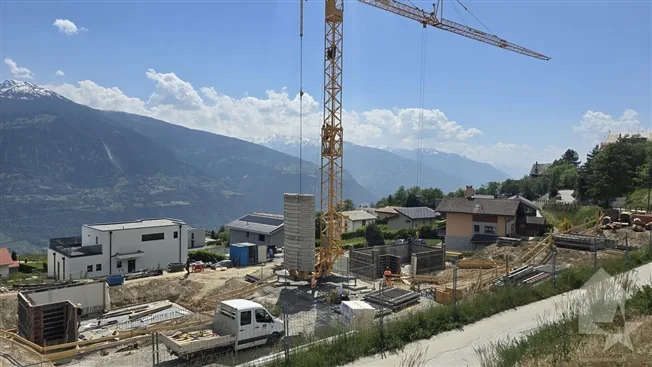 4.5 Zimmer Wohnung in Chermignon – foto 10 di 11