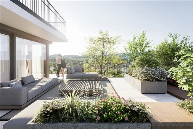 Exklusives Neubauprojekt Rääbe in Laufen - Wohnung 2 – Foto 7 von 8