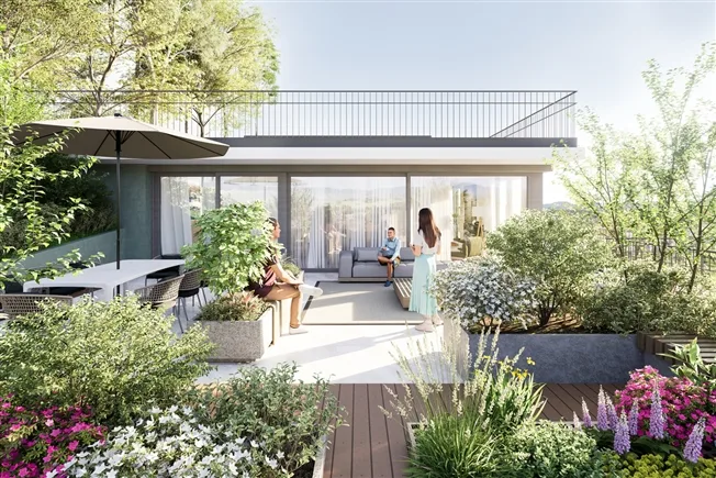 Exklusives Neubauprojekt Rääbe in Laufen - Wohnung 6 – Foto 8 von 8