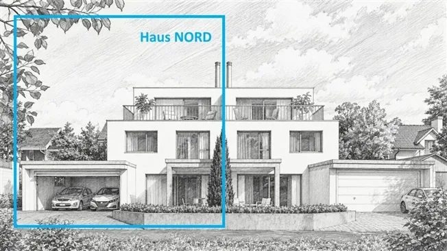 Doppeleinfamilienhaus NORD (Neubau) – Foto 6 von 6
