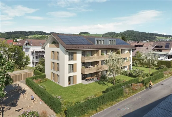 3.5 Zimmer Wohnung in Mülligen – Foto 2 von 2