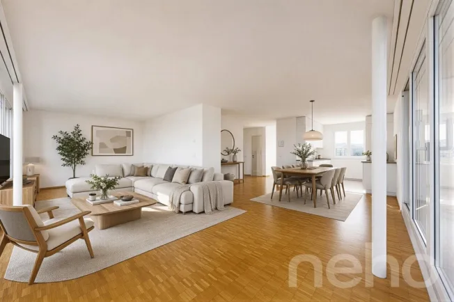 3.5 Zimmer Attikawohnung in Wettingen – Foto 2 von 12