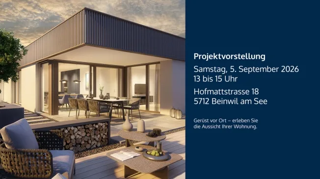 4.5 Zimmer Wohnung, 5712 Beinwil am See