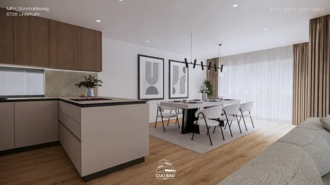 3.5 Zimmer Wohnung, 5726 Unterkulm
