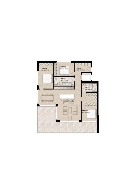 4.5 Zimmer Wohnung in Reinach AG – foto 7 di 7
