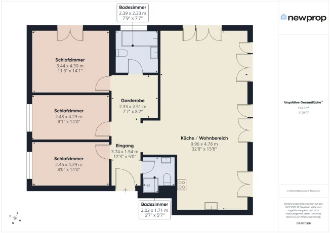 4.5 Zimmer Erdgeschosswohnung in Triengen – Foto 15 von 16