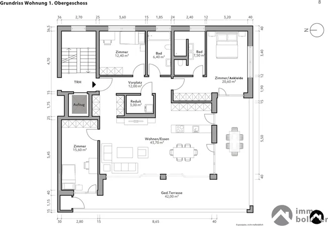 4.5 Zimmer Wohnung in Pfaffnau – Foto 13 von 13