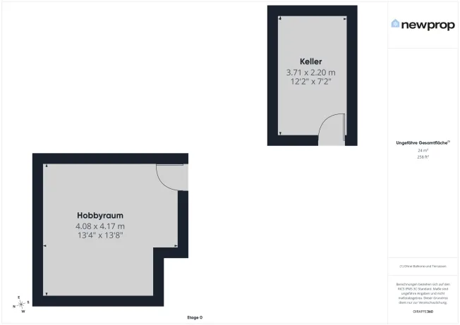 4.5 Zimmer Etagenwohnung in Cham – Foto 13 von 15