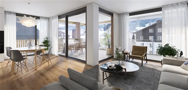 3.5 Zimmer Wohnung, 6390 Engelberg