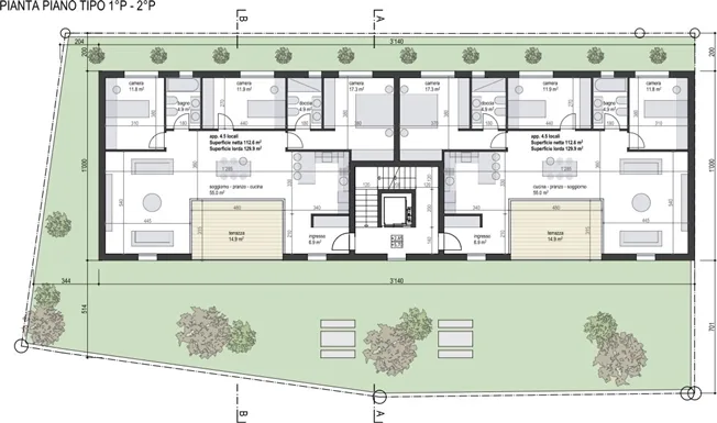 4.5 Zimmer Wohnung in Monte Carasso – photo 2 sur 9