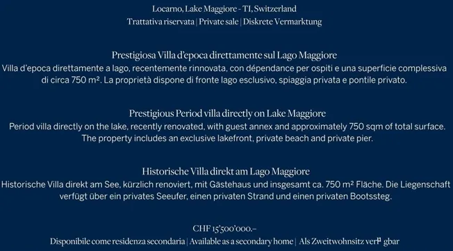 Villa in Locarno – Foto 2 von 4