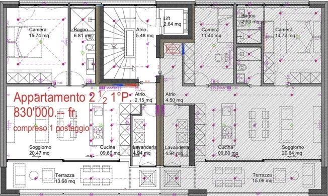 2.5 Zimmer Wohnung, 6612 Ascona