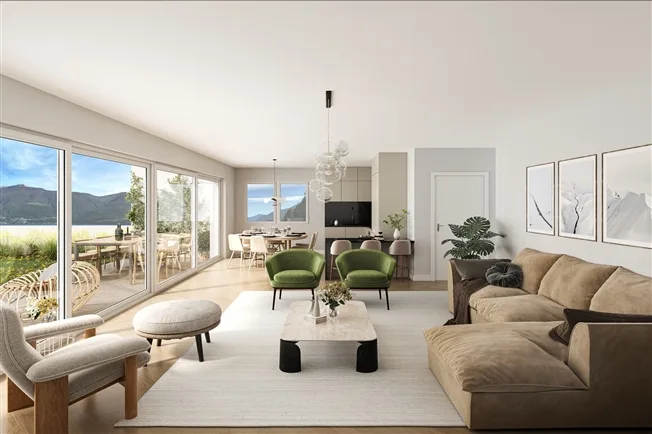 5.5 Zimmer Wohnung, 6614 Brissago