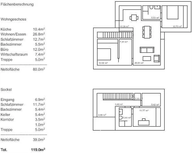 4.5 Zimmer Einfamilienhaus in Mergoscia – Foto 9 von 13