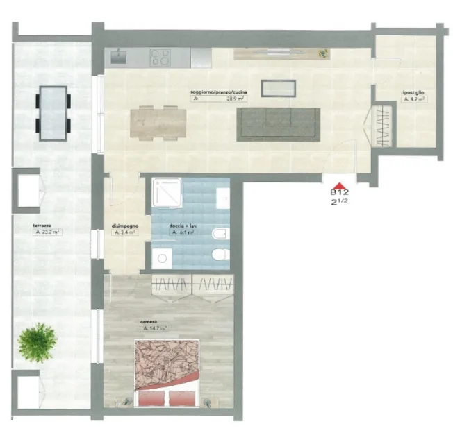 2.5 Zimmer Wohnung in Maggia – Foto 16 von 16