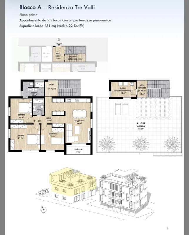 5.5 Zimmer Attikawohnung in Biasca – Foto 7 von 7