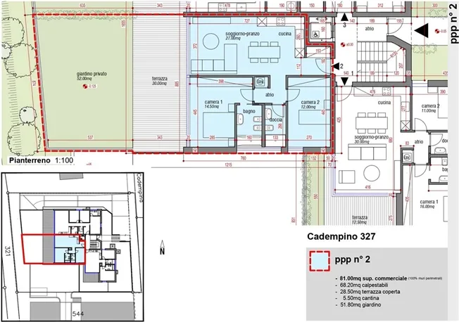 NUOVA COSTRUZIONE A CADEMPINO CON GIARDINO PRIVATO – photo 13 sur 14