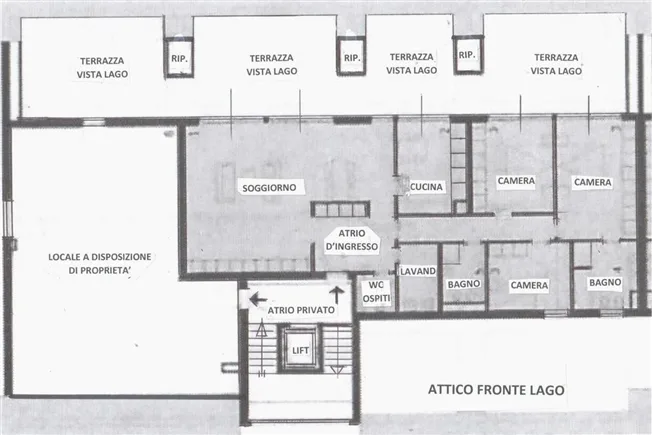 4.5 Zimmer Attikawohnung in Melano – photo 20 sur 20