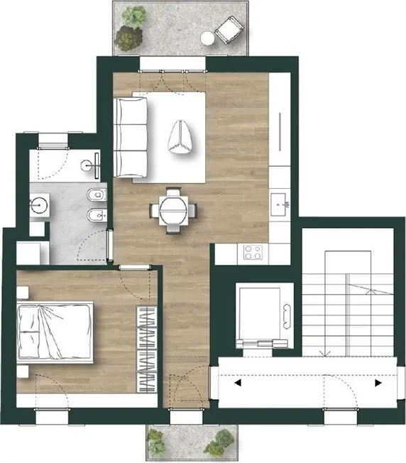 Wohnung in Lugano – Foto 5 von 5