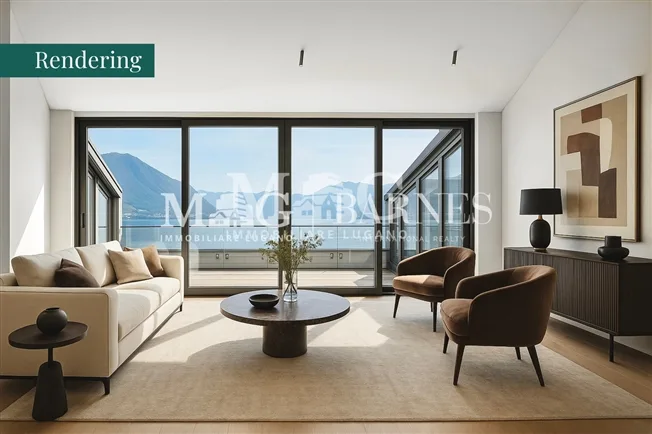4.5 Zimmer Attikawohnung in Lugano – photo 5 sur 7