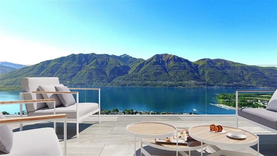6 Zimmer Attikawohnung in Lugano – Foto 2 von 2