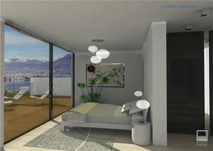 5 Zimmer Attikawohnung in Paradiso – Foto 3 von 4