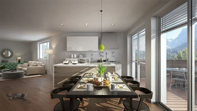 4.5 Zimmer Wohnung in Massagno – Foto 5 von 8
