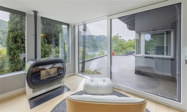 Design villa with breathtaking lake view, SPA and indoor pool - Vico Morcote – photo 8 of 16