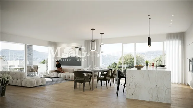 4.5 Zimmer Wohnung in Gentilino – photo 7 of 7