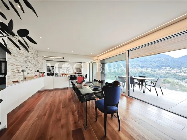 4.5 Zimmer Attikawohnung in Canobbio – Foto 7 von 17
