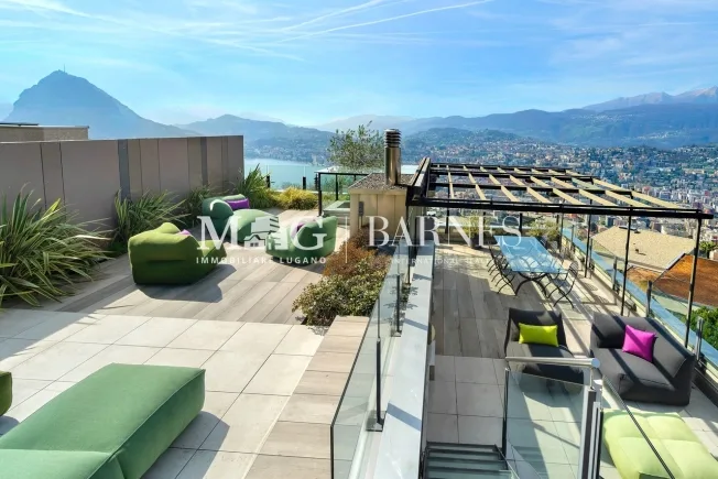 5.5 Zimmer Attikawohnung in Aldesago – photo 4 of 18