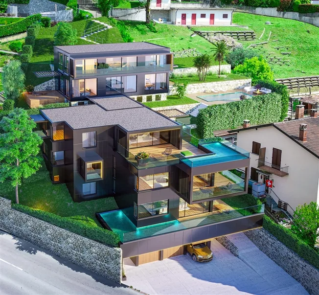 Villa in Aldesago – foto 2 di 7